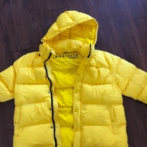 BAGATELLE Women’s XL Yellow Puffer